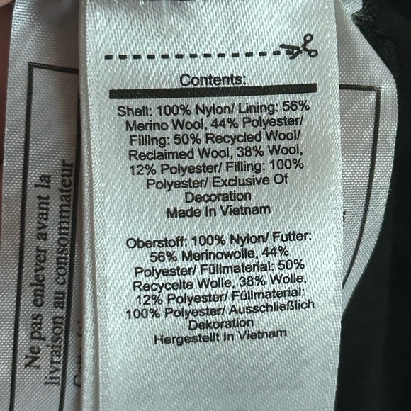 Smartwool Smartloft X-60 Yellow Gray Jacket. Outdoor Hiking Gorpcore Wool Large - Picture 10 of 12